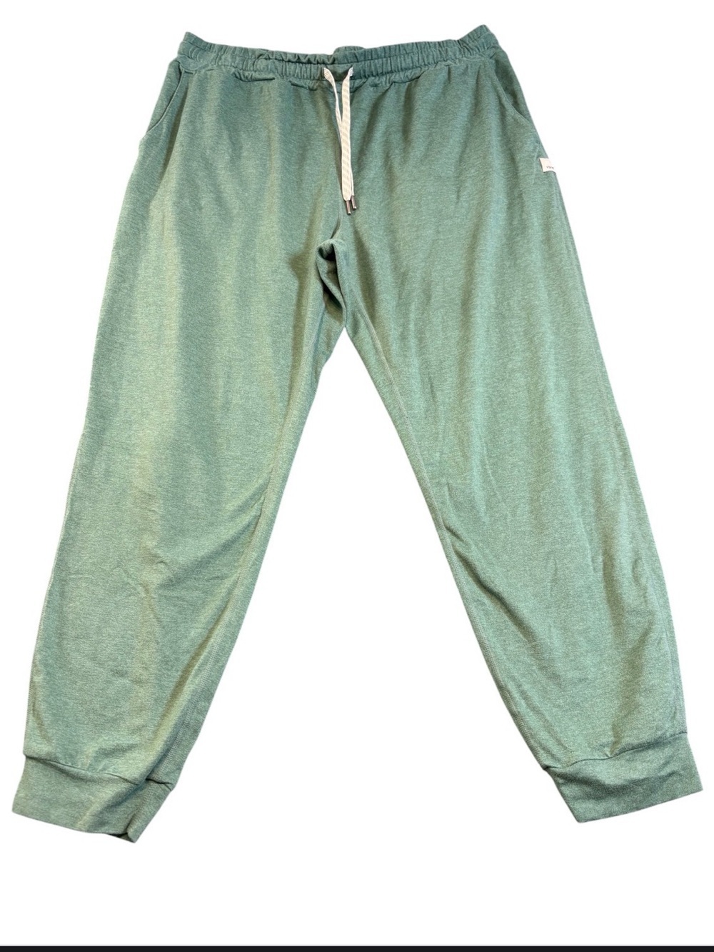 Vuori Performance Jogger Women’s Size Large – Green Heather DreamKnit™ Lounge